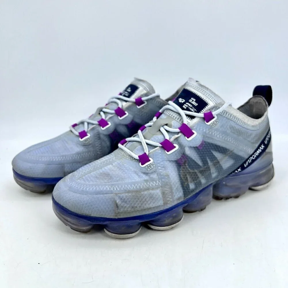 Nike Air Vapormax 2019 Grey Running Trainers Women Shoes AR6632-023 Size 7.5